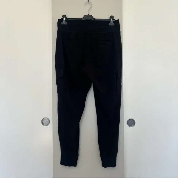 Athleta Sutton Joggers - Black Gorpcore Athleisure Hiking Travel Pants - Size 8 - Picture 7 of 16